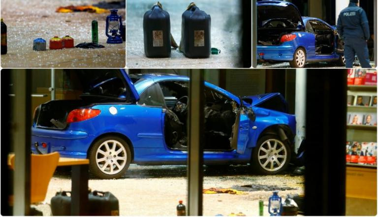 Τρόμος στο Βερολίνο! Αυτοκίνητο… βόμβα «μπούκαρε» στα γραφεία του SPD! Ήταν «φορτωμένο» με βενζίνη και γκαζάκια!